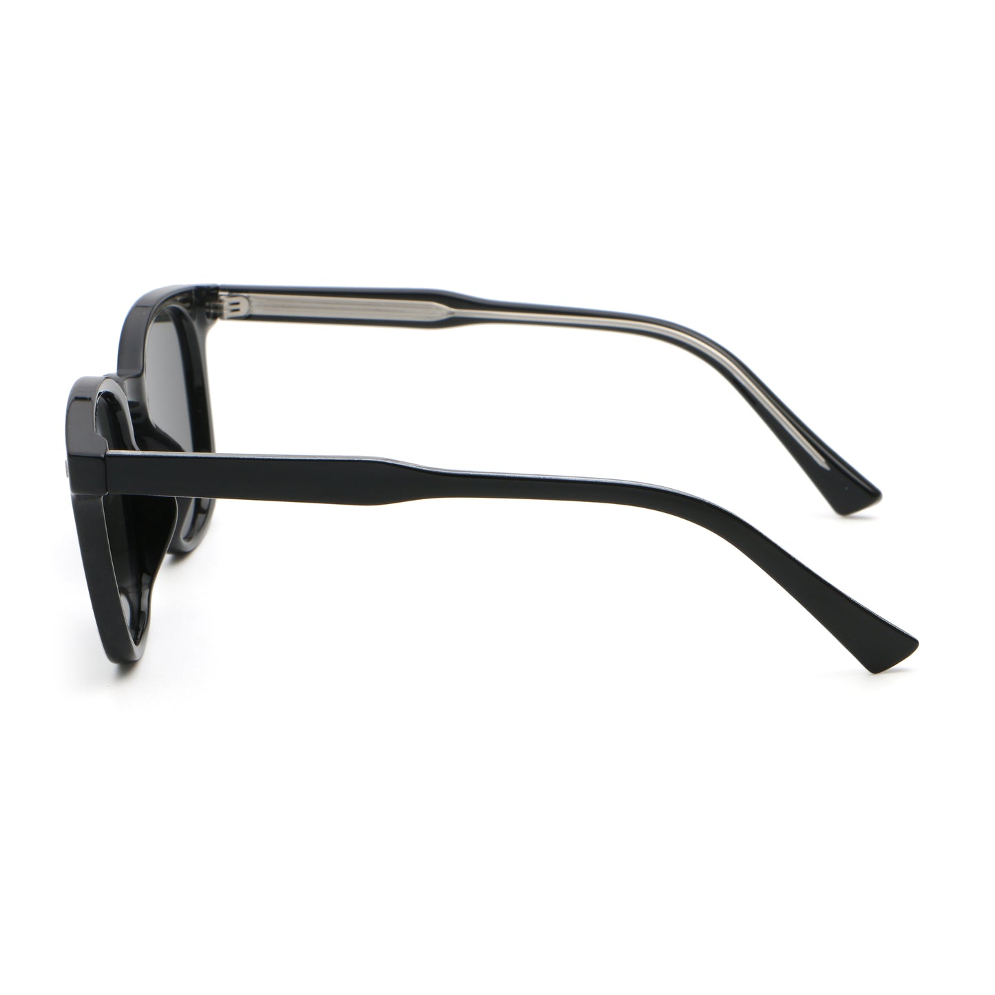 Ayelah AZ6243 Retro Classic Round Reinforced Solid Colour sunglasses