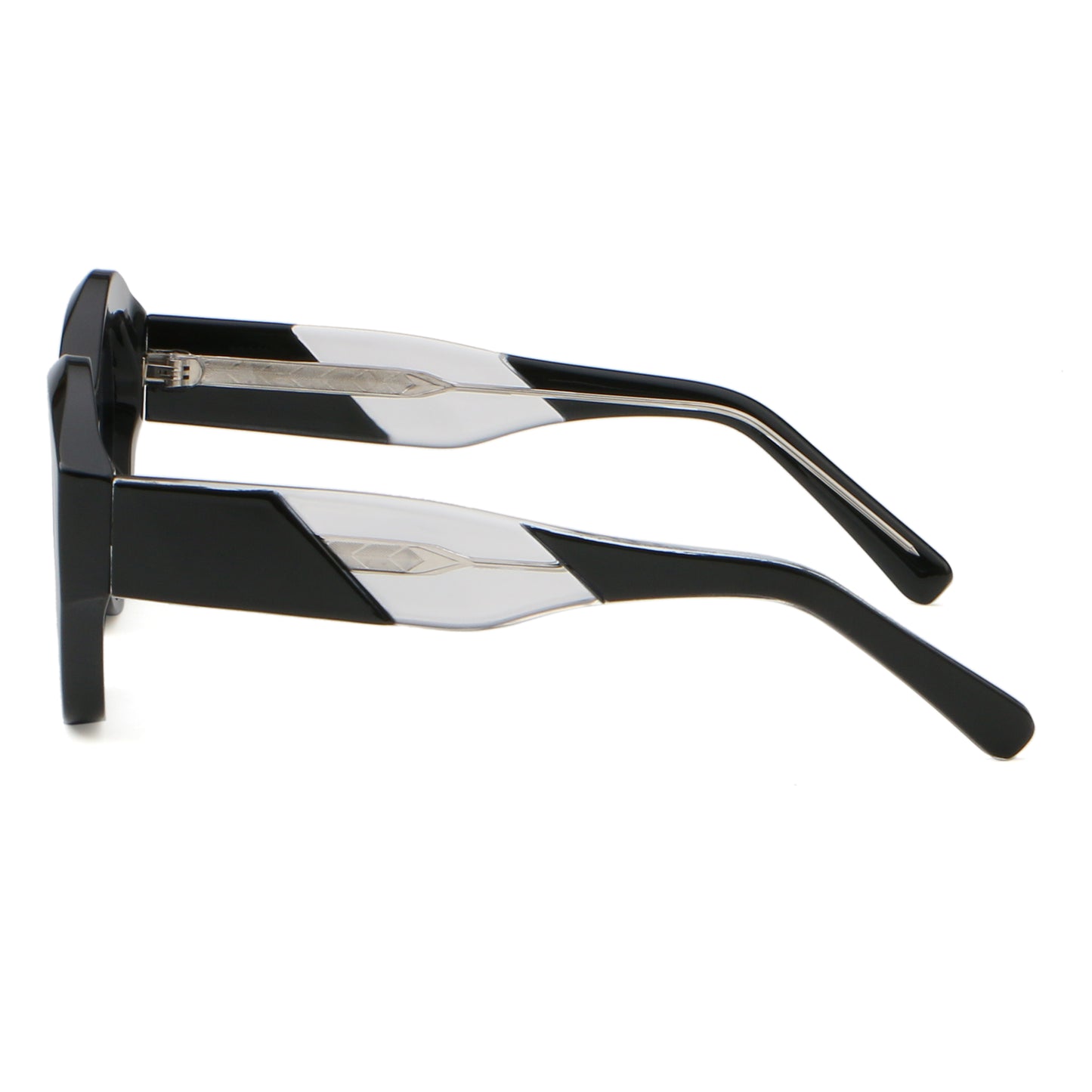 Ayelah AZ8824 Acetate Sculptural Cat-Eye Sunglasses