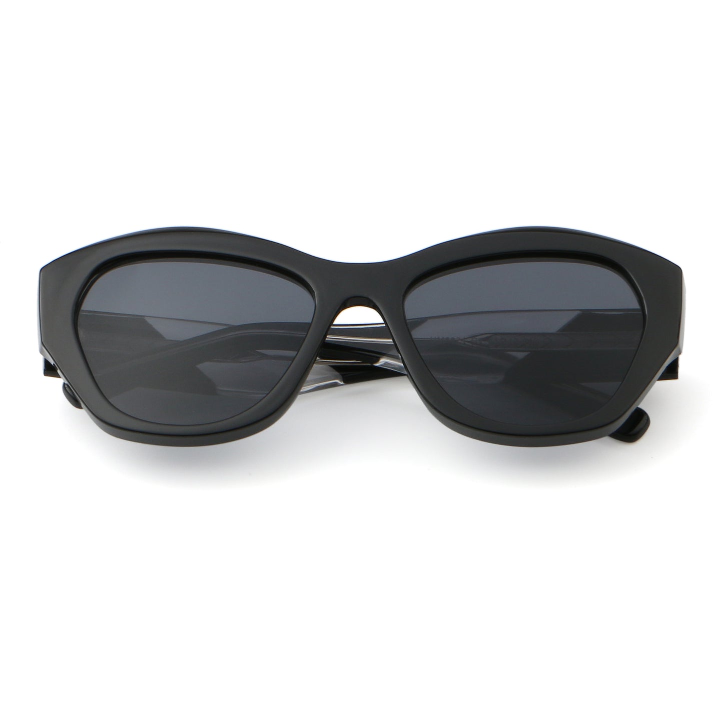Ayelah AZ8824 Acetate Sculptural Cat-Eye Sunglasses