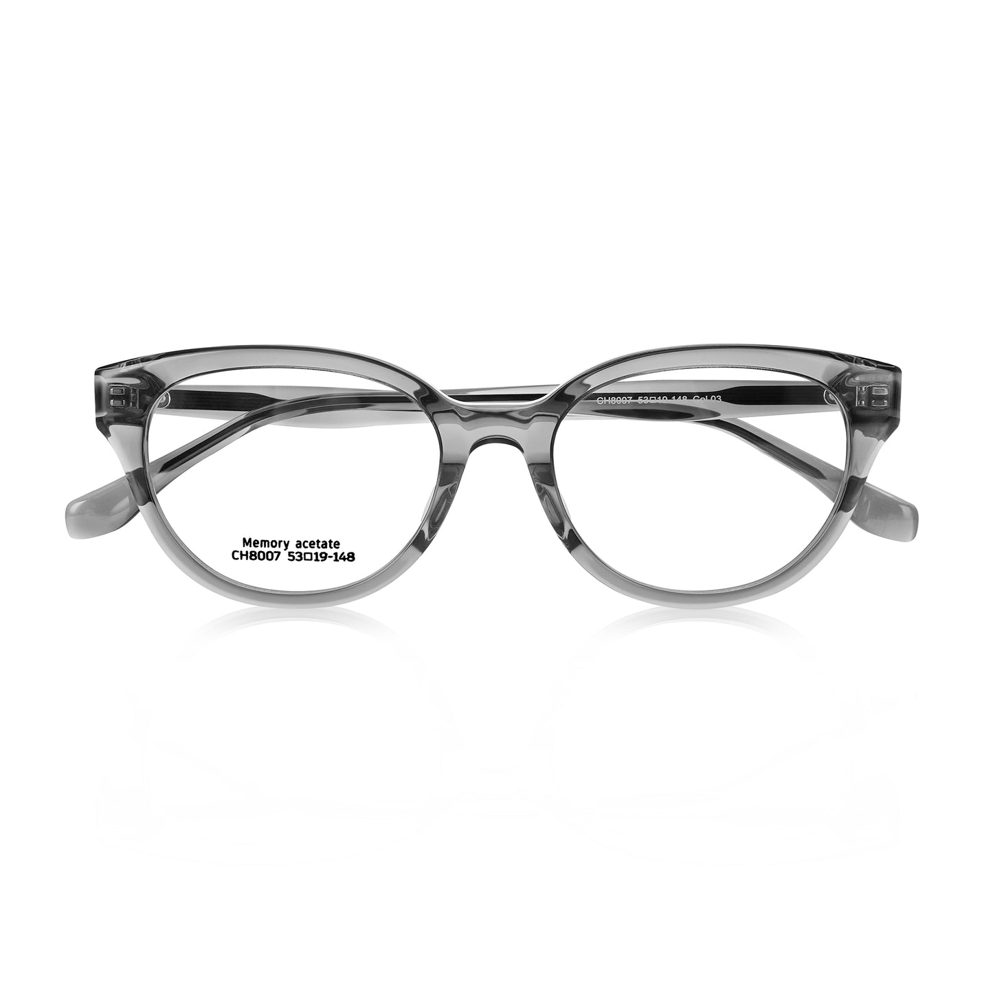 8007 optical round frame solid colour | New collection 2025 eyewear