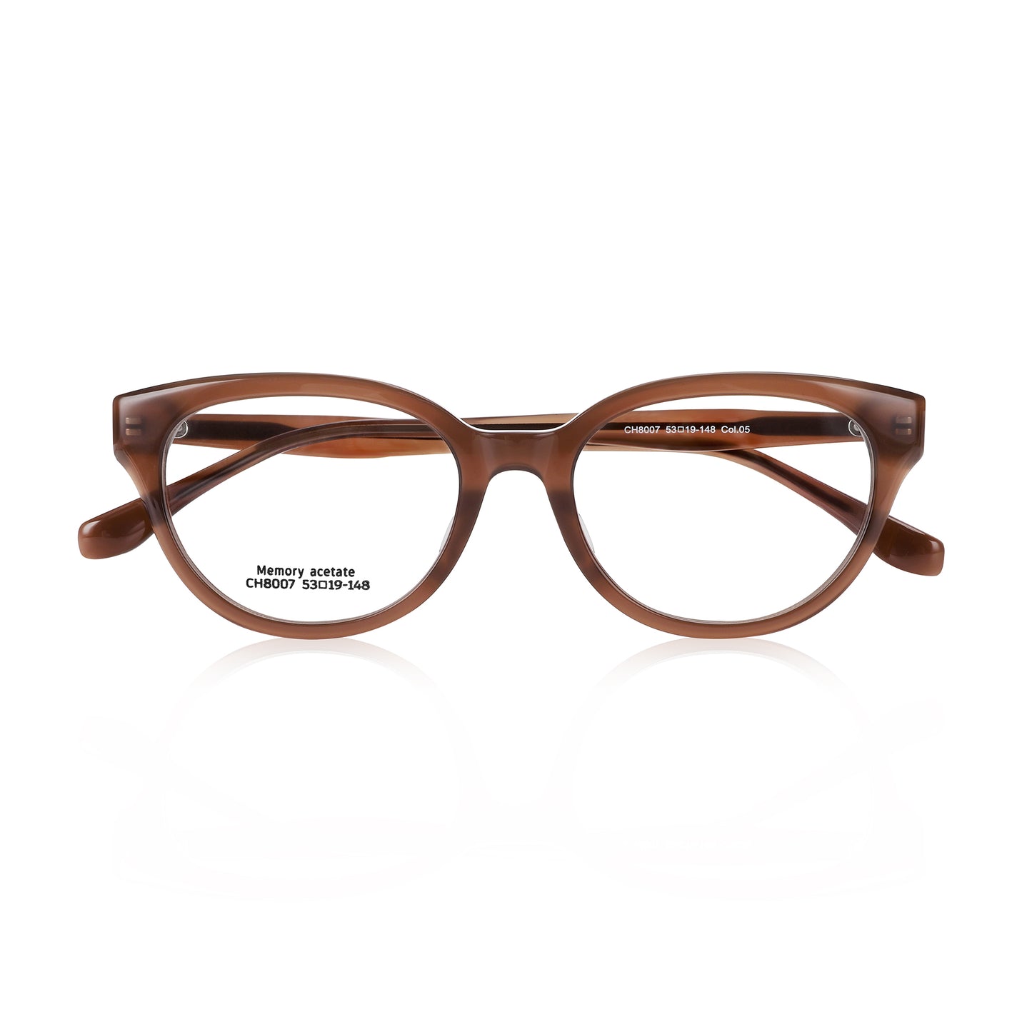 8007 optical round frame solid colour | New collection 2025 eyewear