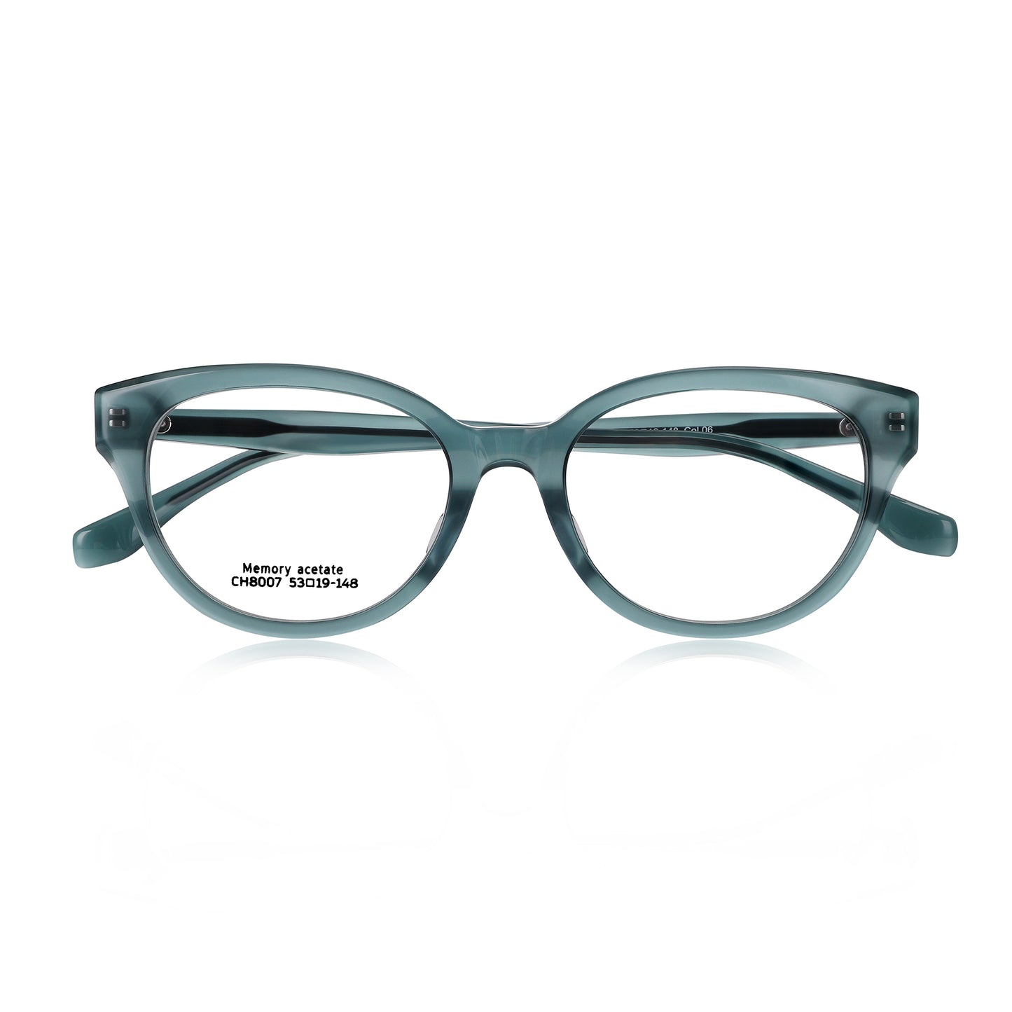 8007 optical round frame solid colour | New collection 2025 eyewear