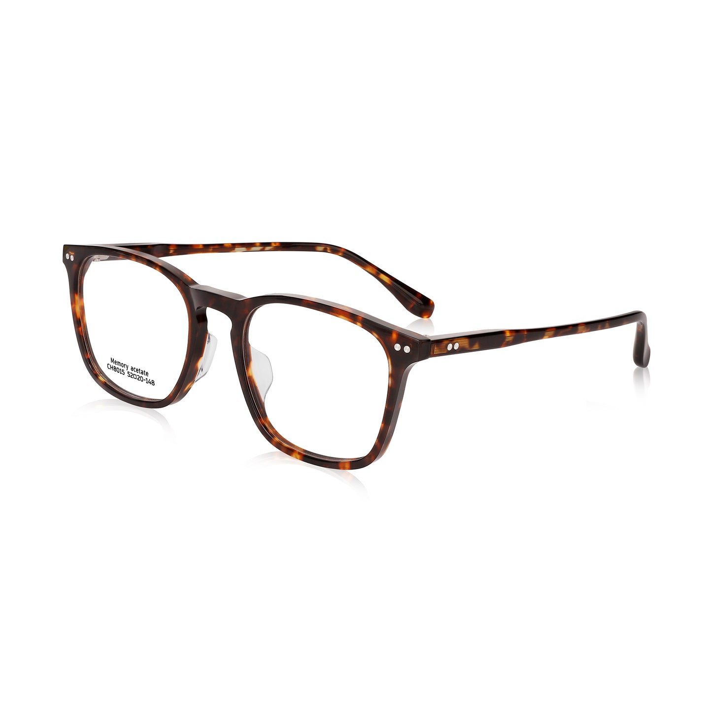 8015 Transparent Acetate eyeglass | Solid Colour Eyewear