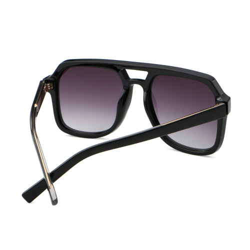 UM8838 Hexagon Polarized Thick Frame Luxury Fashion Elegant Sun Glasses